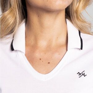 NWT MURRAY CLASSIC
WOMEN'S V-NECK PIQUE
POLO XL